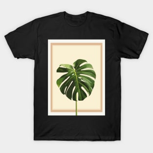 Minimalist Plant Illustration T-Shirt